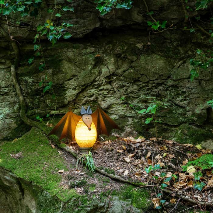 Borowski Glas Lichtobjekt Fledermaus VAMPY