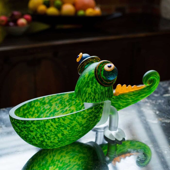 Borowski glass bowl Chameleon Small