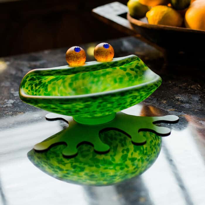 Borowski glass bowl frog HOPPER