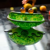 Borowski glass bowl frog HOPPER