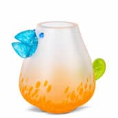 CHICKO Borowski glass vase blue