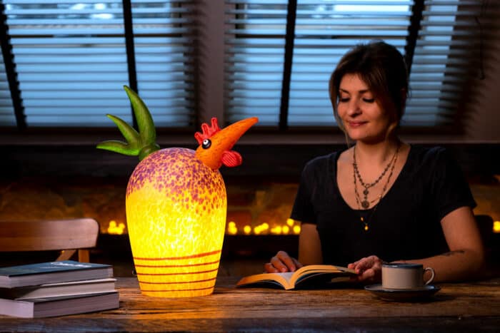 GORDON - Borowski table lamp rooster