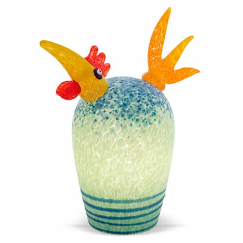 GORDON - Borowski table lamp rooster - mintgreen