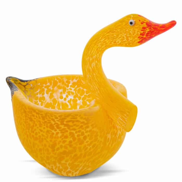 TENDER - Borowski glass bowl yellow