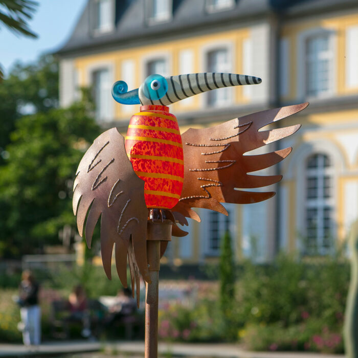 Borowski Windspiel Windobjekt Windskulptur Vogel MAVERICK im Botanischen Garten Bonn